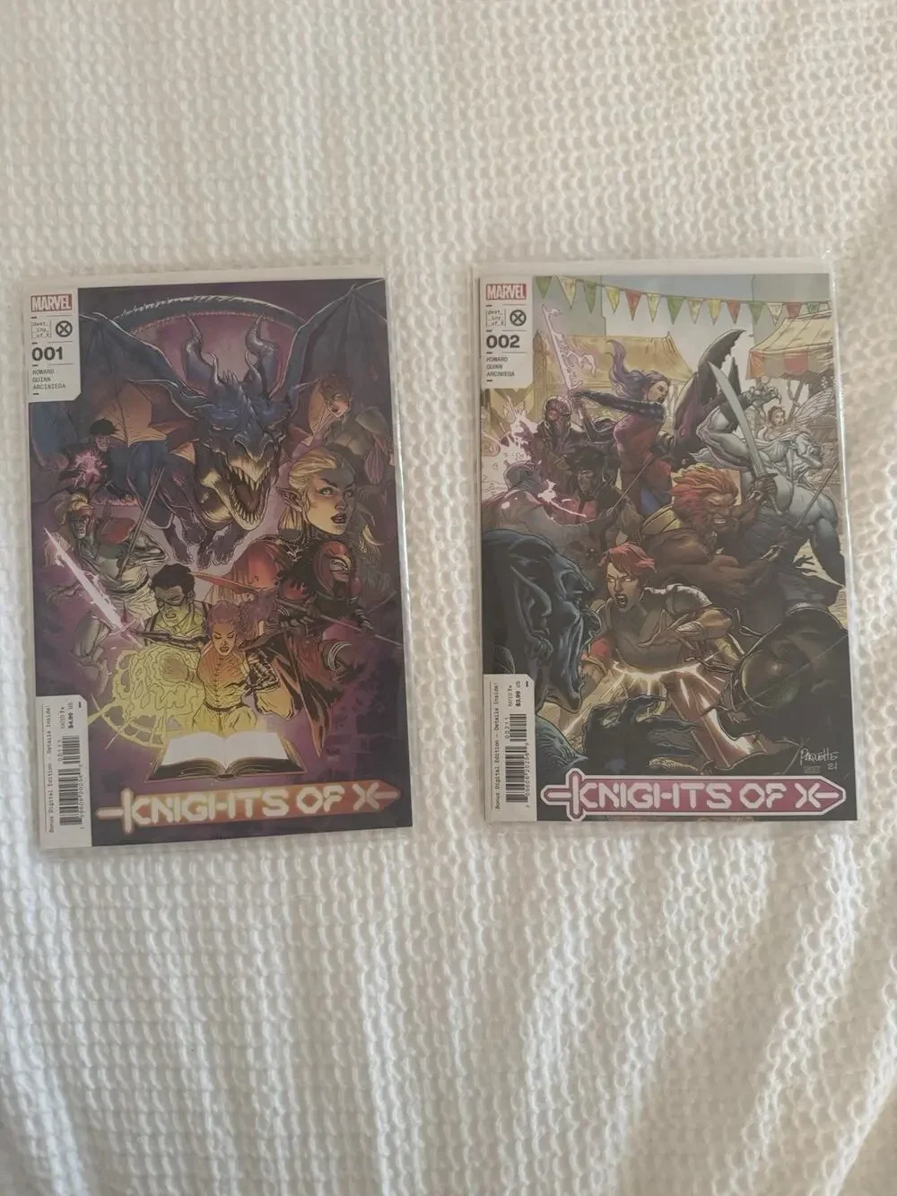 Lot of 2 New Knights of X Comics X-Men Issue #001 #002